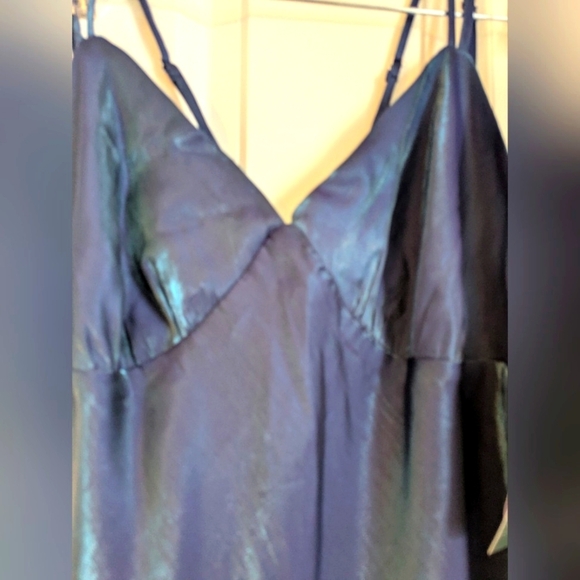 Wild Fable Maxi Dress Blue Sleeveless - Picture 4 of 11